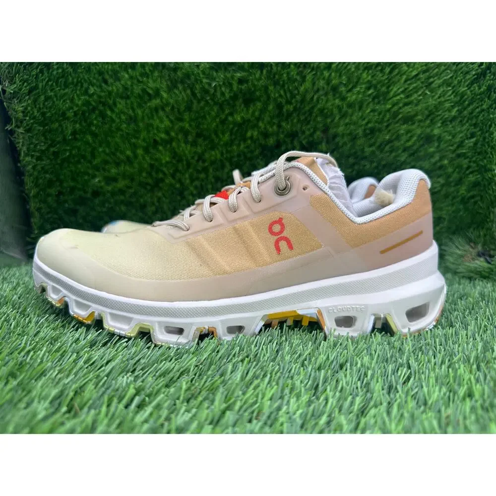 On Running x Loewe Cloudventure 32.98723 Athletic Sneaker Women's 7 Orange Mesh